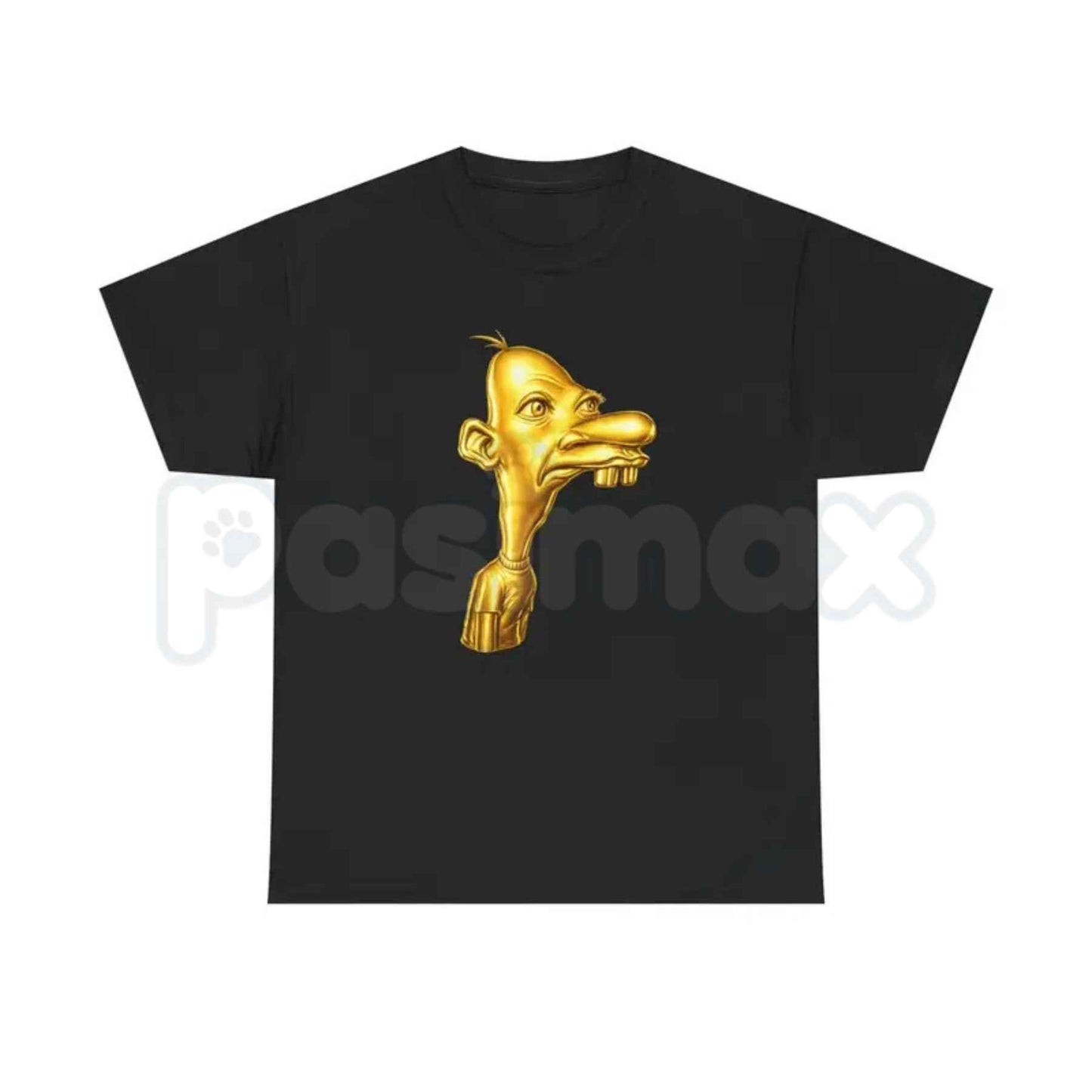 Neegy Meme Cartoon Head T-Shirt – Funny Viral Internet Humor Unisex Cotton Tee-Pasimax