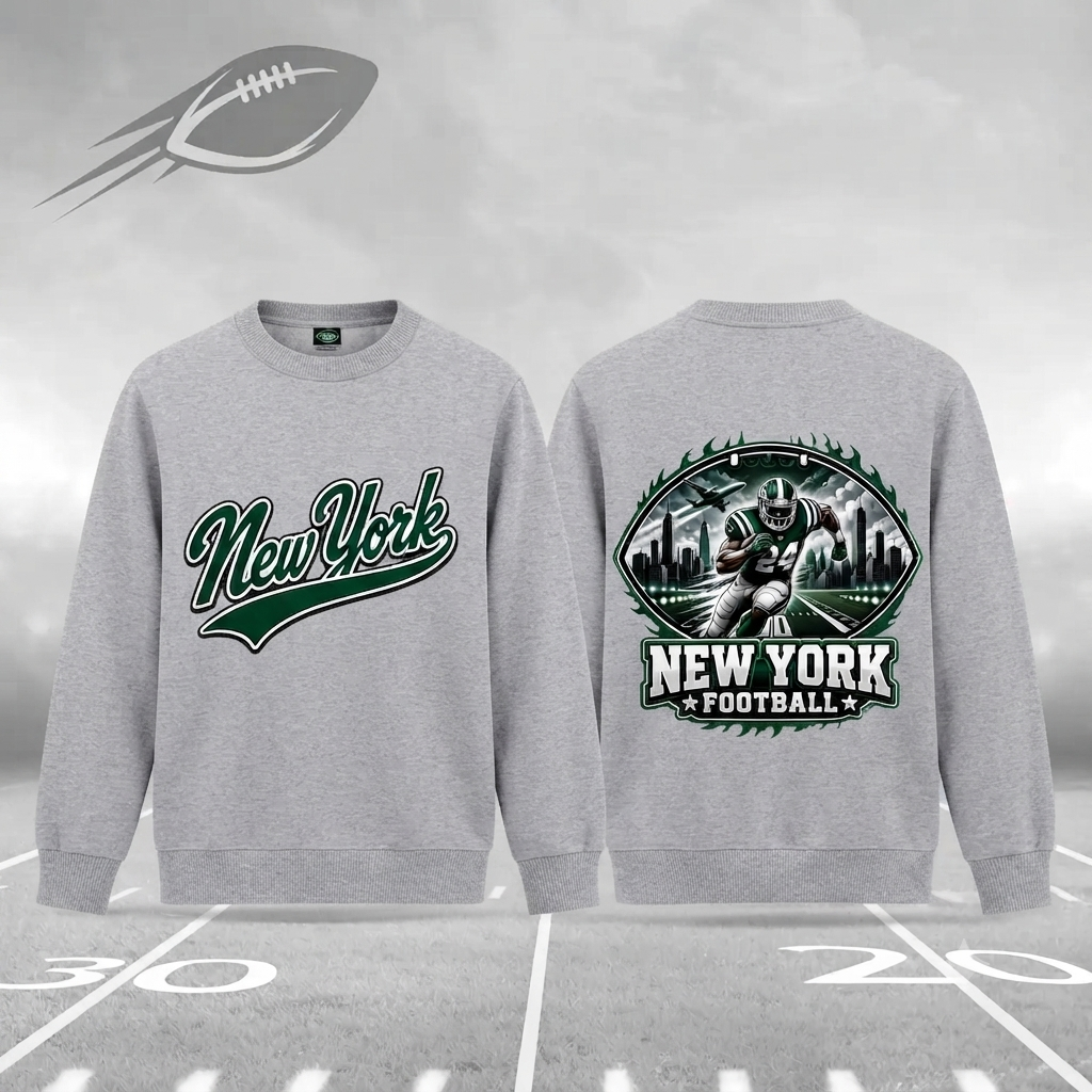 Unisex City Football Sweatshirt | Vintage Game Day Graphic Crewneck