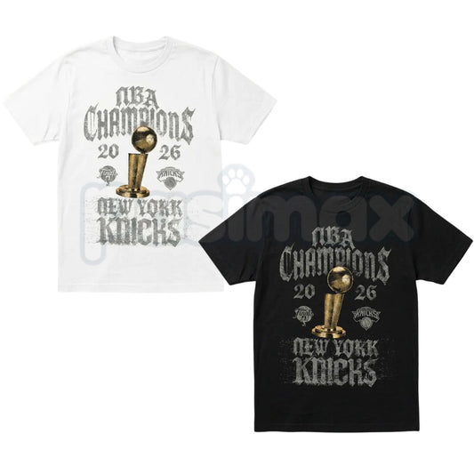 New York Knicks NBA Champions T-Shirt – Knicks Nation Victory Celebration Novelty Graphic Tee-Pasimax