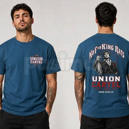 "No Fuking Rats" Graphic T-Shirt – Bold Streetwear Statement Tee-Pasimax