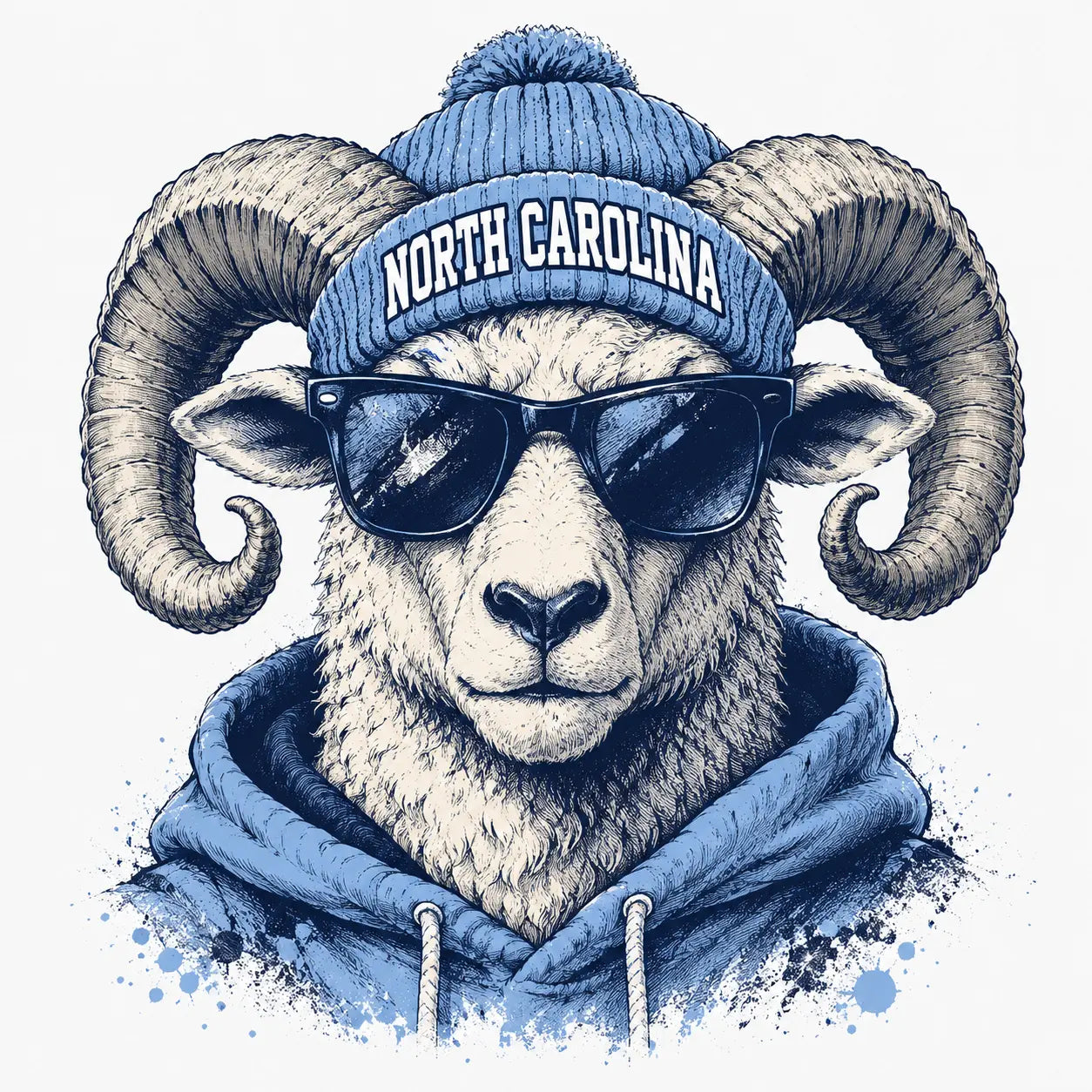 College Football Spirit Animal Sweatshirt | Game Day Mascot Graphic Pullover