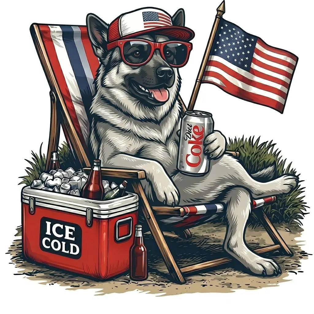 Comfort Colors® 50+ Dog Funny 4th of July T-Shirt – Retro Labrador Retriever Diet Coke Graphic Tee, Patriotic Animal Meme Shirt, Vintage USA Dog Lover Top