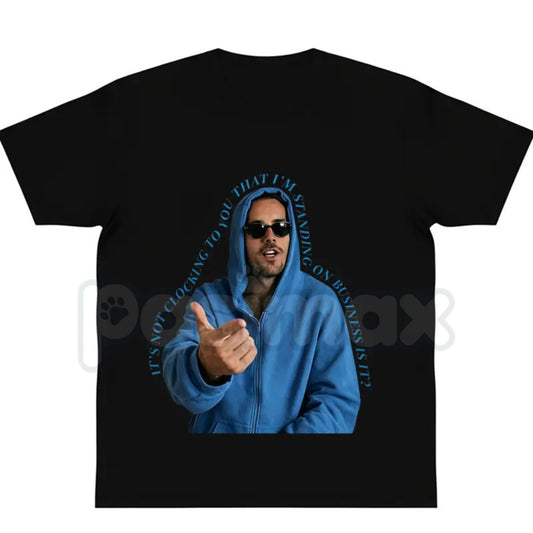 "Not Clocking To You" Belieber Coachella T-Shirt – 2026 Festival Season Graphic Tee, Premium 100% Cotton Viral Fandom Top, Soft Lived-In Heavyweight Justin Fan Gift Shirt, Made in USA-Pasimax