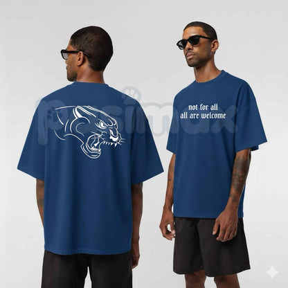 Not For All All Are Welcome T-Shirt – Inclusive Statement Quote Unisex Cotton Graphic Tee-Pasimax