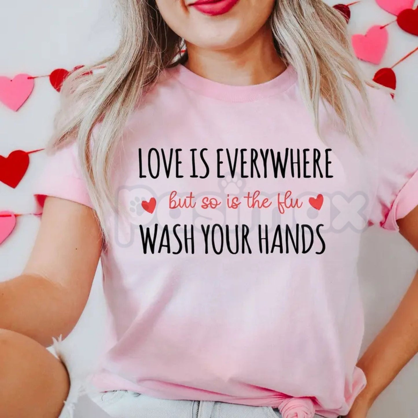 Nurse Valentine’s Day T-Shirt - Cute Registered Nurse Heart Graphic Tee, Nursing Student Holiday Shirt, Medical Professional Valentine’s Gift, Comfortable Healthcare Appreciation Apparel-Pasimax