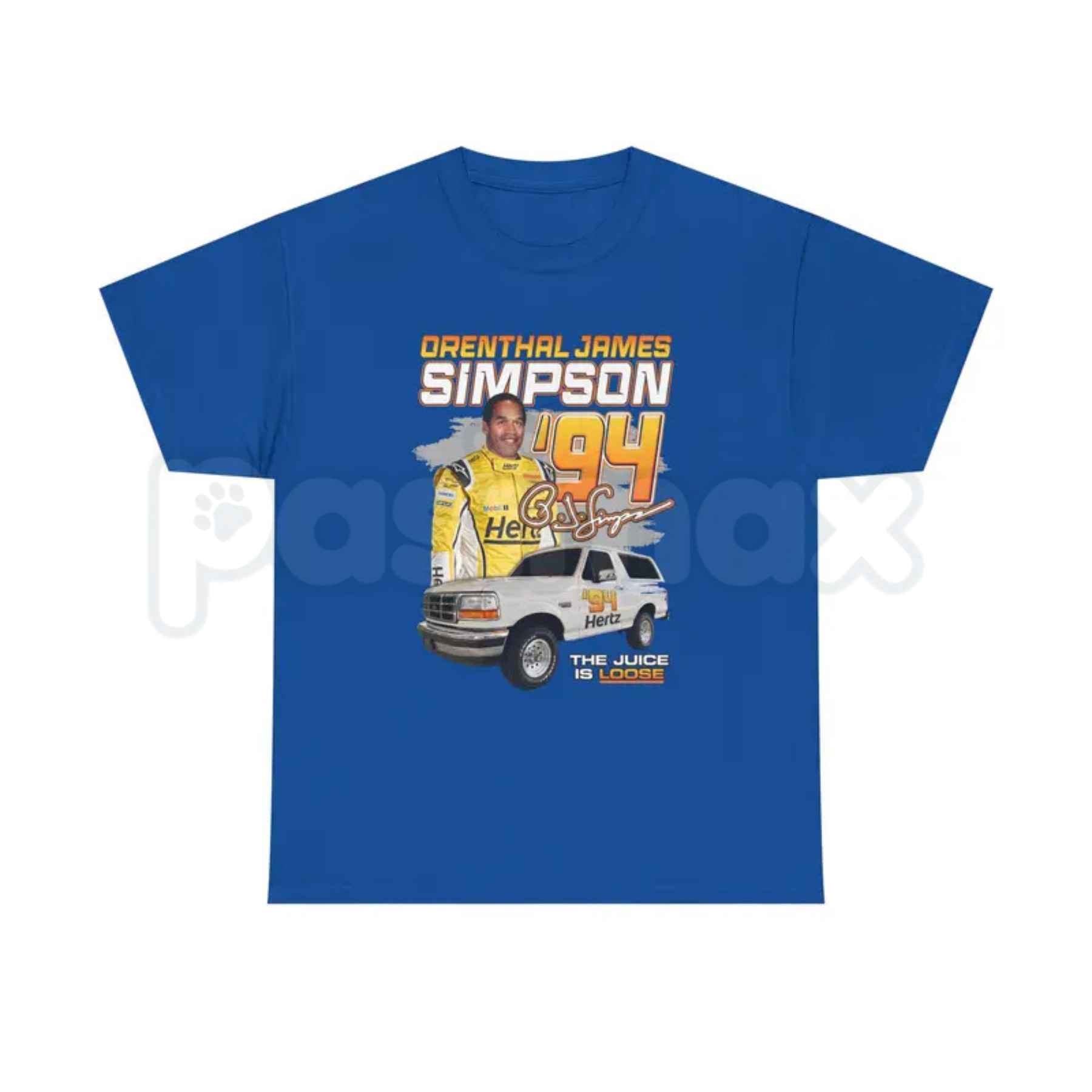 OJ Simpson 94 Professional Racer Shirt – Pasimax