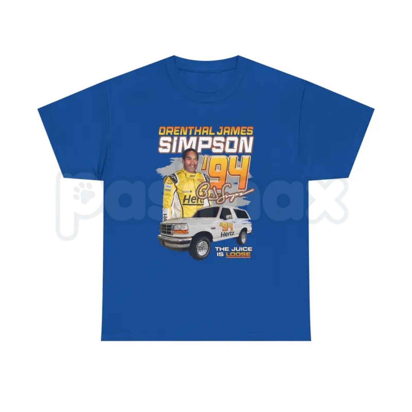 OJ Simpson 94 Shirt – Professional Racer Case Parody Tee, Dark Humor Pop Culture Unisex Retro Graphic T-Shirt-Pasimax