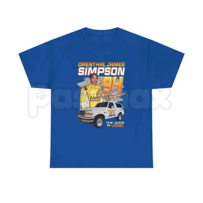 OJ Simpson 94 Shirt – Professional Racer Case Parody Tee, Dark Humor Pop Culture Unisex Retro Graphic T-Shirt-Pasimax