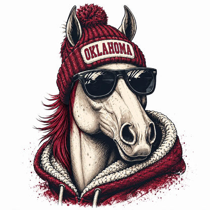 College Football Spirit Animal Sweatshirt | Game Day Mascot Graphic Pullover