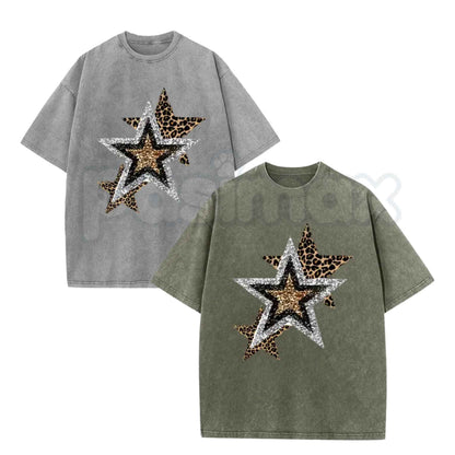 Outing Street Tee Unisex Acid Wash T-Shirt – Retro Urban Streetwear Graphic Top, Vintage Faded Lightweight Cotton Casual Tee-Pasimax