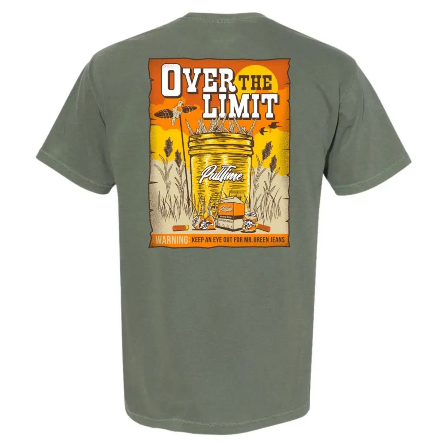 "Over The Limit" Hunting T-Shirt - Classic Dove Hunting Apparel, Funny Outdoor Enthusiast Gift-Pasimax
