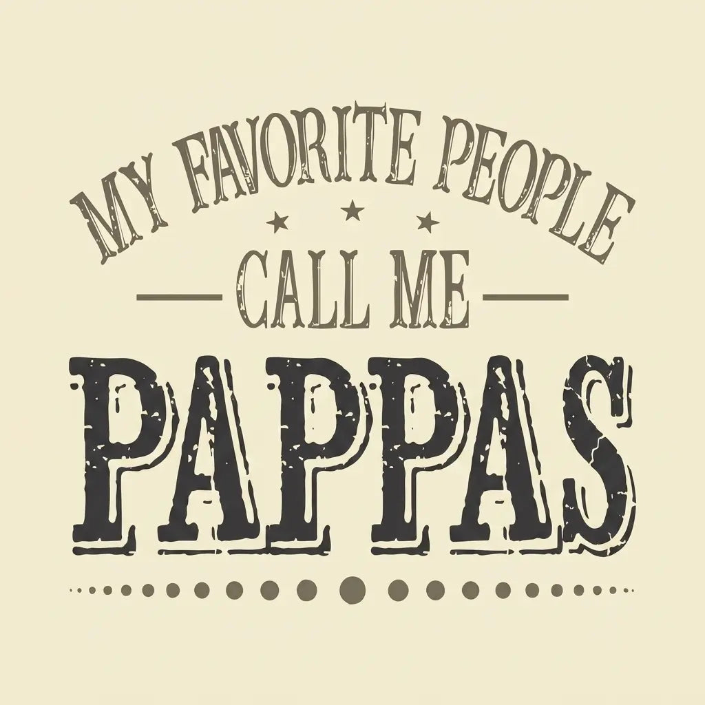 Comfort Colors® Custom "My Favorite People Call Me Papa" T-Shirt – Personalized Dad Graphic Tee, Aesthetic Retro Father's Day Gift Top