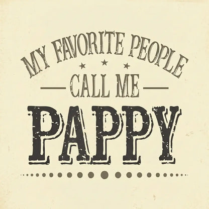 Comfort Colors® Custom "My Favorite People Call Me Papa" T-Shirt – Personalized Dad Graphic Tee, Aesthetic Retro Father's Day Gift Top