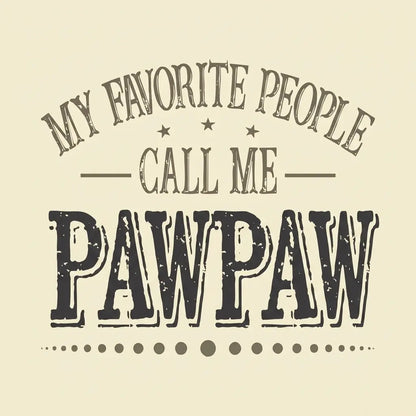 Comfort Colors® Custom "My Favorite People Call Me Papa" T-Shirt – Personalized Dad Graphic Tee, Aesthetic Retro Father's Day Gift Top