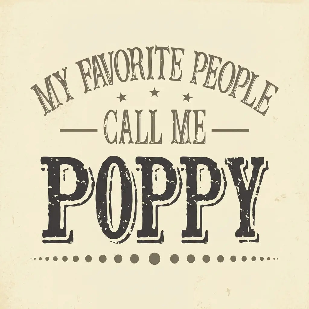 Comfort Colors® Custom "My Favorite People Call Me Papa" T-Shirt – Personalized Dad Graphic Tee, Aesthetic Retro Father's Day Gift Top