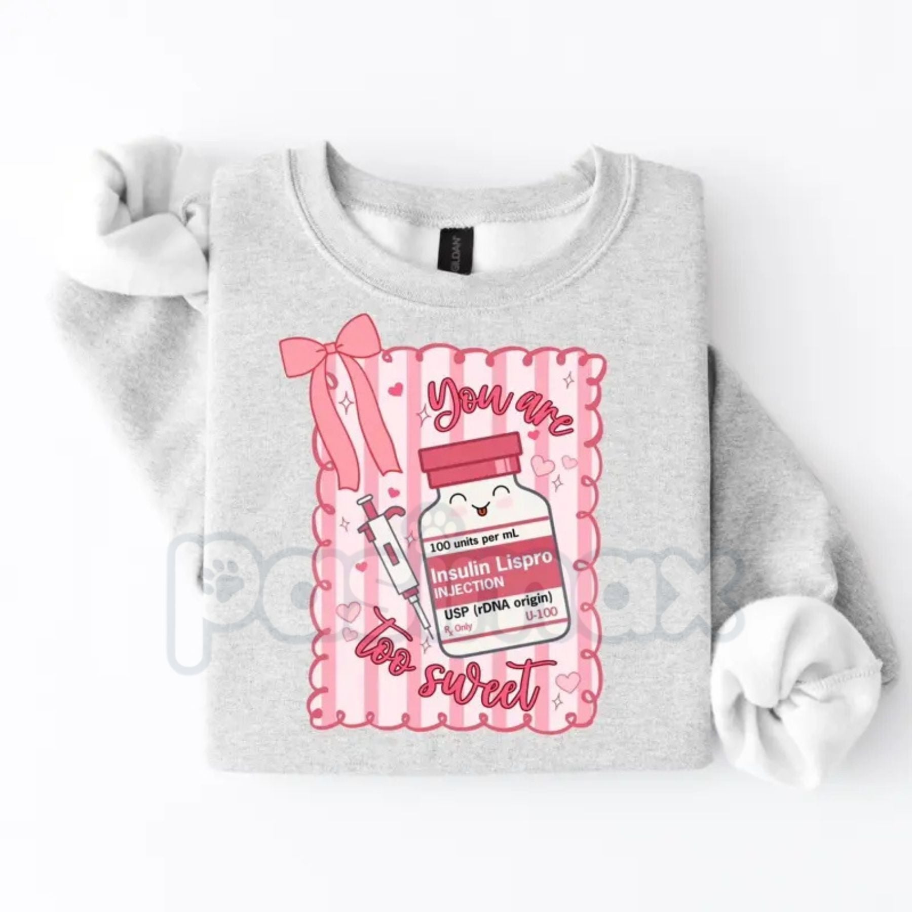 Perfect Nurse Valentine’s Day Crewneck | Medical Professional Heart Sweatshirt | Nursing Student V-Day Jumper | Nurse Practitioner Valentine Gift-Pasimax