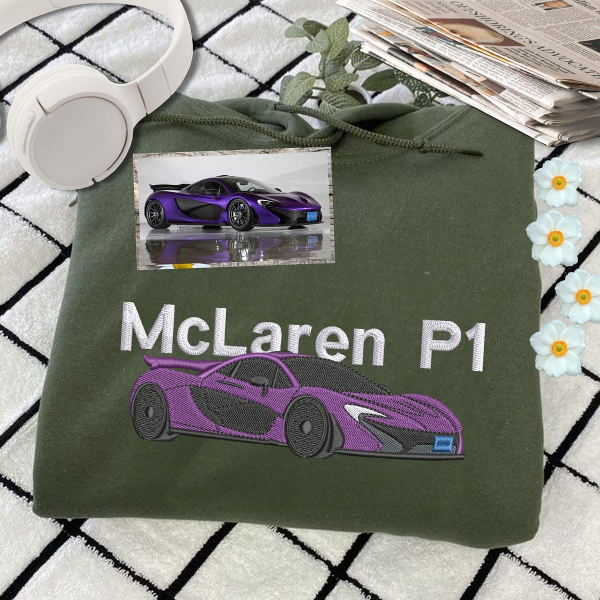 Personalized Sweatshirt For Car Lover, Custom Car Racing Hoodie, Car Lover Gift, Christmas Gift For Father