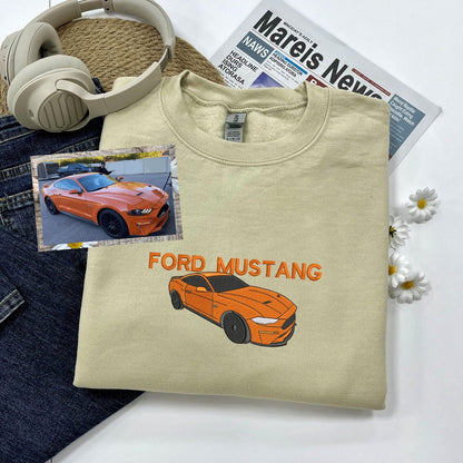 Personalized Sweatshirt For Car Lover, Custom Car Racing Hoodie, Car Lover Gift, Christmas Gift For Father