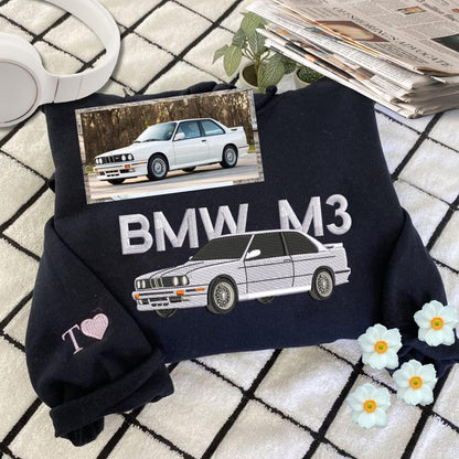 Personalized Sweatshirt For Car Lover, Custom Car Racing Hoodie, Car Lover Gift, Christmas Gift For Father