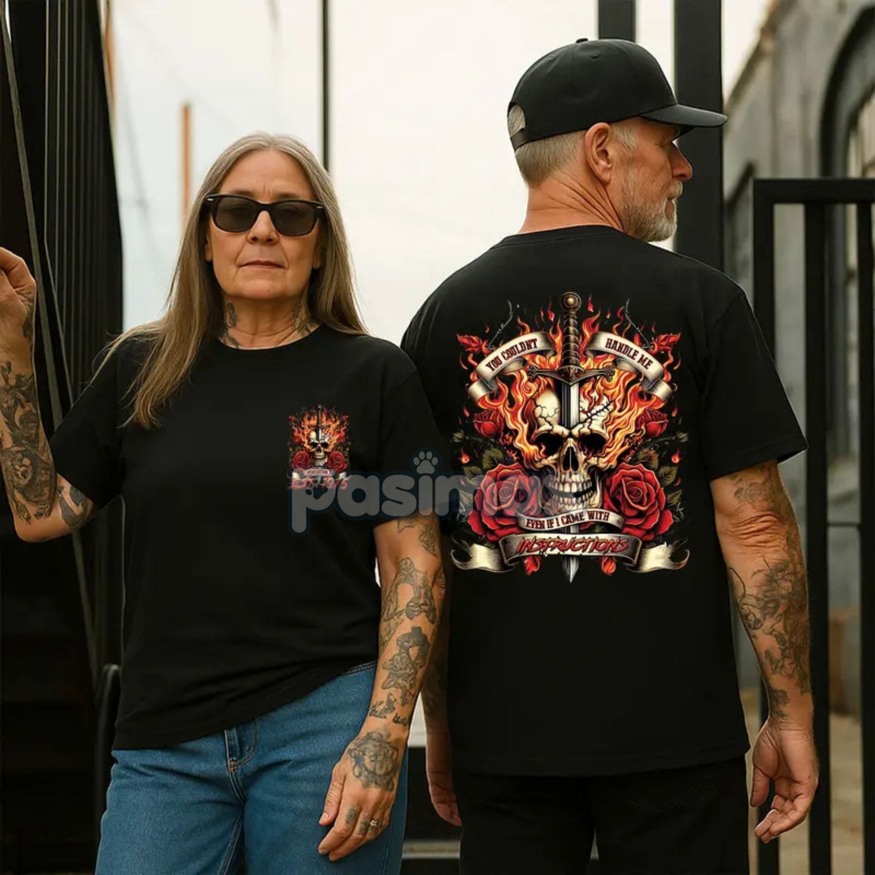 Personalized Generation X T-Shirt - "You Couldn't Handle Me" Retro Gen X Apparel, Born 1965-1980-Pasimax