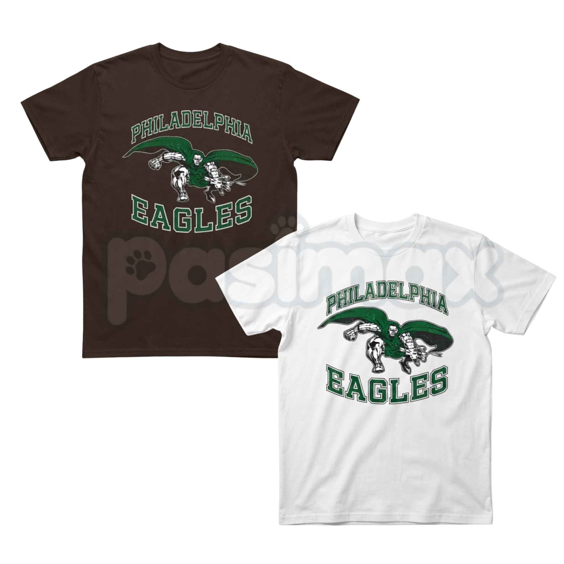 Philadelphia Eagles Doctor Doom 2026 T-Shirt – Vintage Comic Football Unisex Cotton Tee-Pasimax