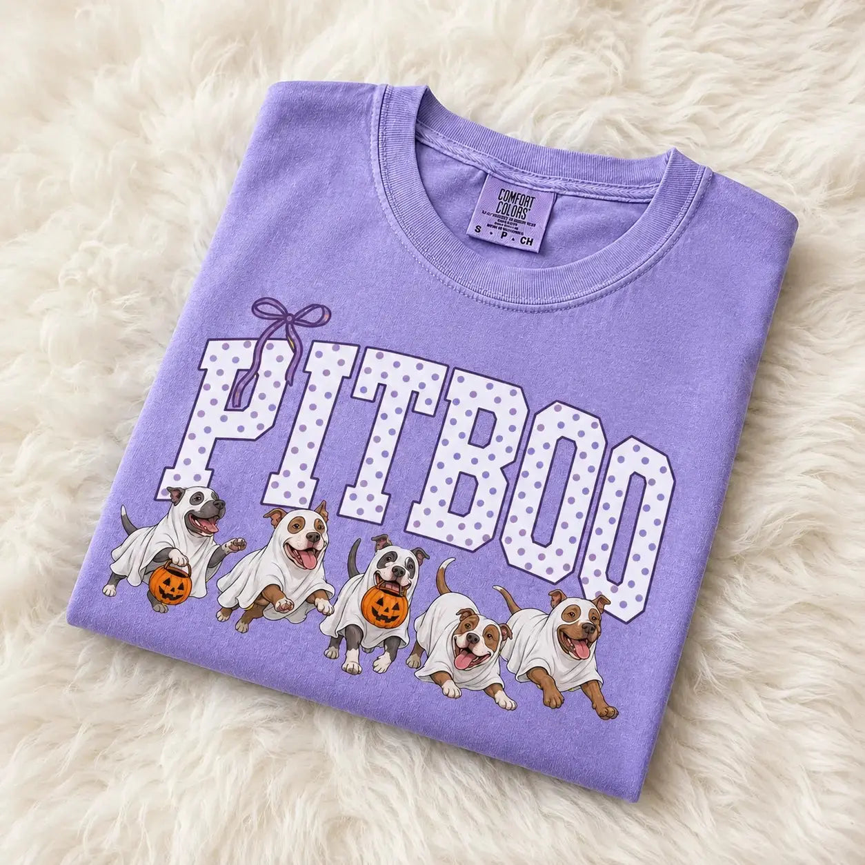 Comfort Colors® Dog Breeds Halloween T-Shirt – Funny Dog Mom Spooky Season Graphic Tee, Vintage Pet Lover Unisex Top