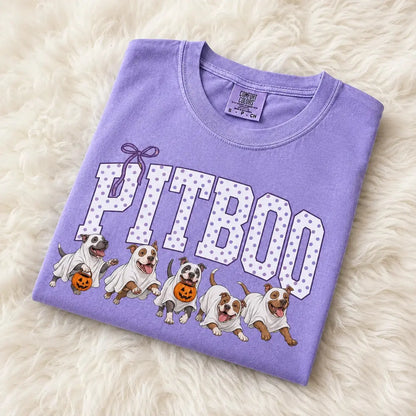 Comfort Colors® Dog Breeds Halloween T-Shirt – Funny Dog Mom Spooky Season Graphic Tee, Vintage Pet Lover Unisex Top