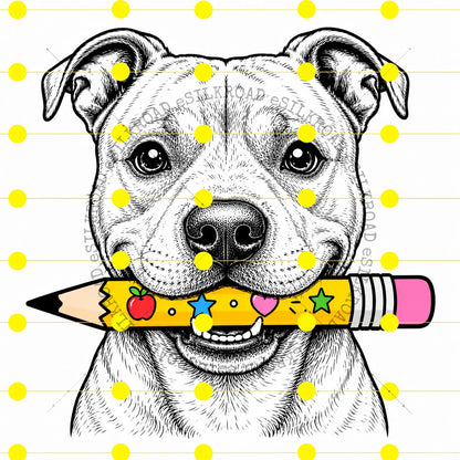 Comfort Colors® Dog Breeds Back-to-School T-Shirt – Retro First Day of School Pet Lover Graphic Tee, Vintage Educator Unisex Top