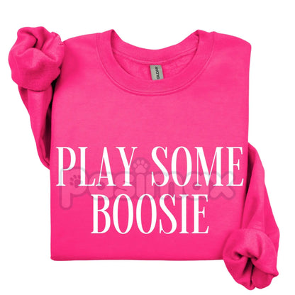 "Play Some Boosie" Badazz Crewneck Sweatshirt | Southern Hip-Hop Legend Apparel | Rap Music Streetwear-Pasimax