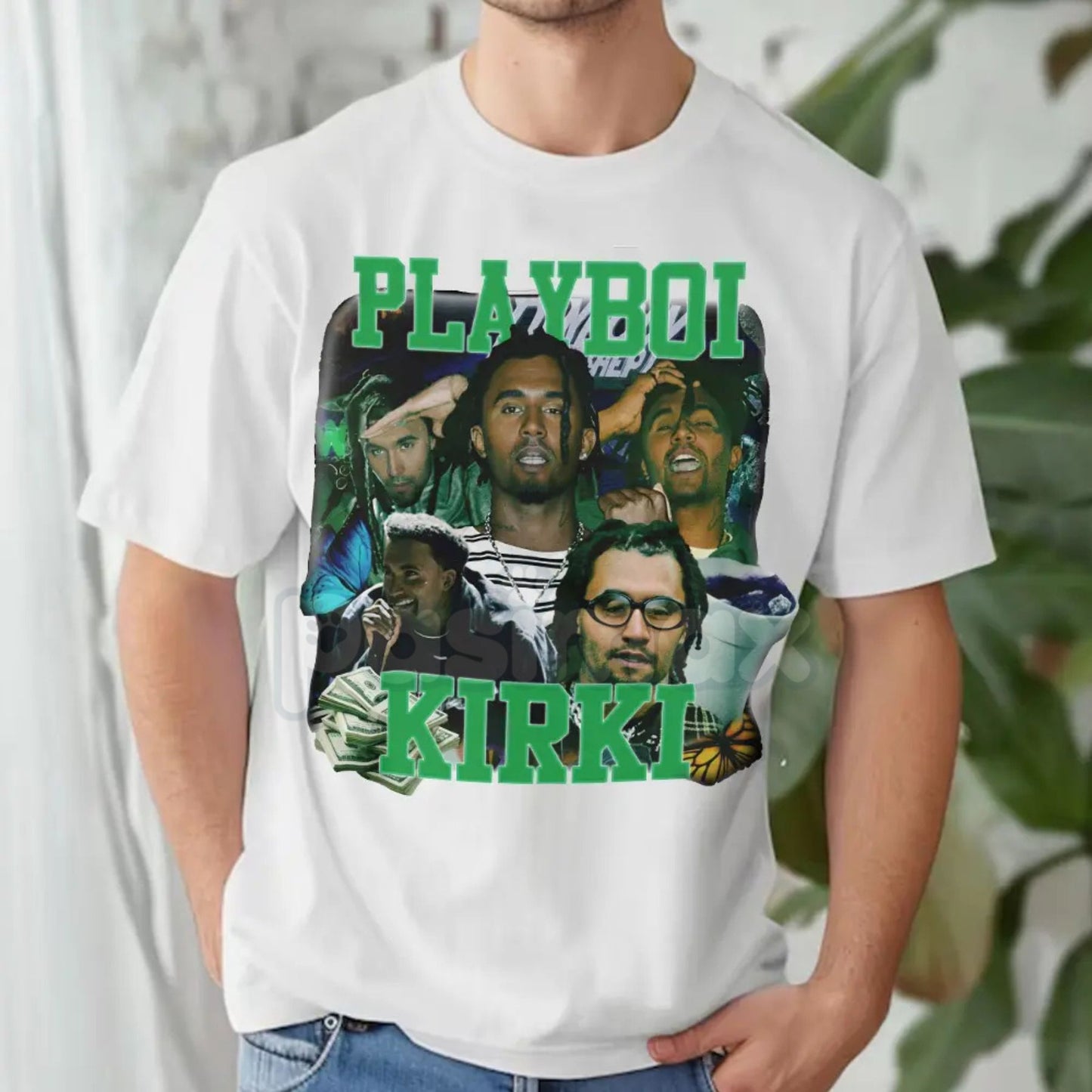 Playboi Kirk Graphic T-Shirt - Funny Rap Culture Streetwear Tee, Y2K Aesthetic Hip Hop Shirt, Viral Trendy Meme Apparel Gift-Pasimax