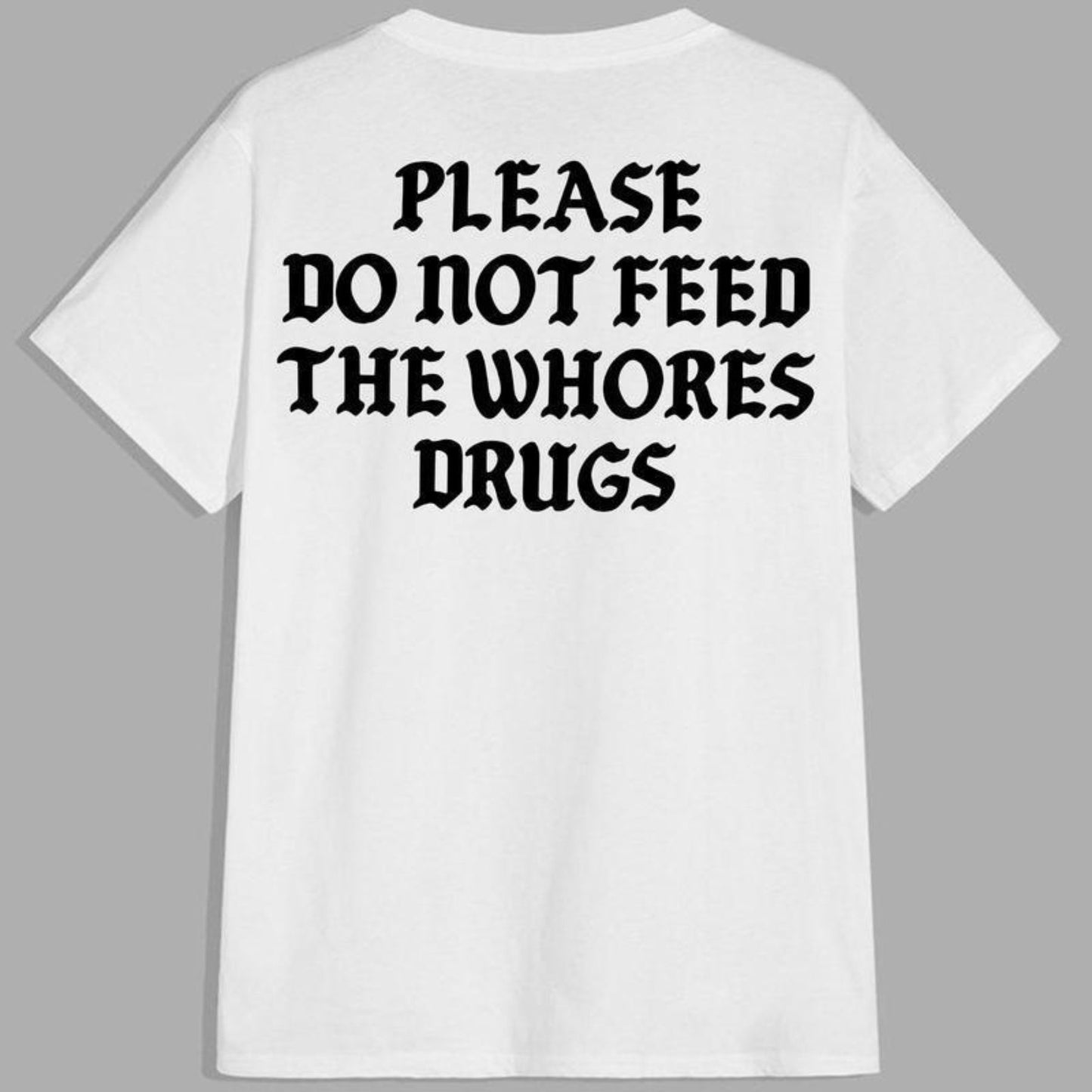"Please Do Not Feed" Funny Graphic Tee - Sarcastic "The Animals" Shirt, Zoo Humor Apparel-Pasimax