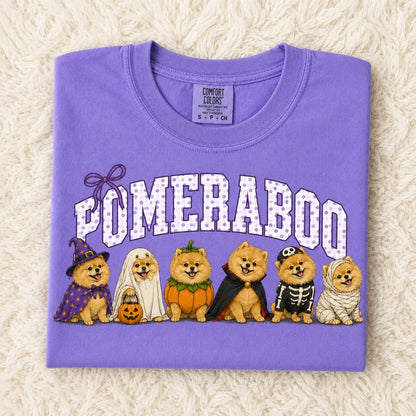 Comfort Colors® Dog Breeds Halloween T-Shirt – Funny Dog Mom Spooky Season Graphic Tee, Vintage Pet Lover Unisex Top