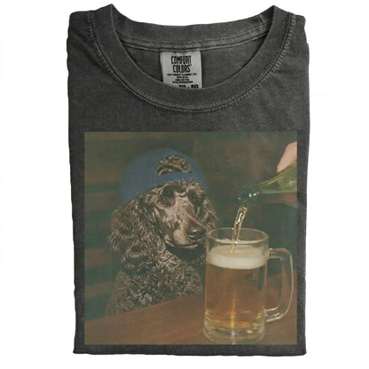 Comfort Colors® Custom Dog Breeds Beer T-Shirt – Vintage 90s Funny Edgy Dog Meme Tee, Aesthetic Brewery Lover Dog Dad Gift Shirt
