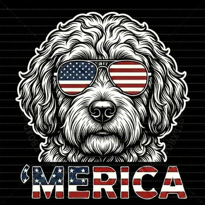 Comfort Colors® Vintage Dog 4th of July T-Shirt – Retro Patriotic Puppy Graphic Tee, Aesthetic Red White and Blue Dog Mom Dad Independence Day Top
