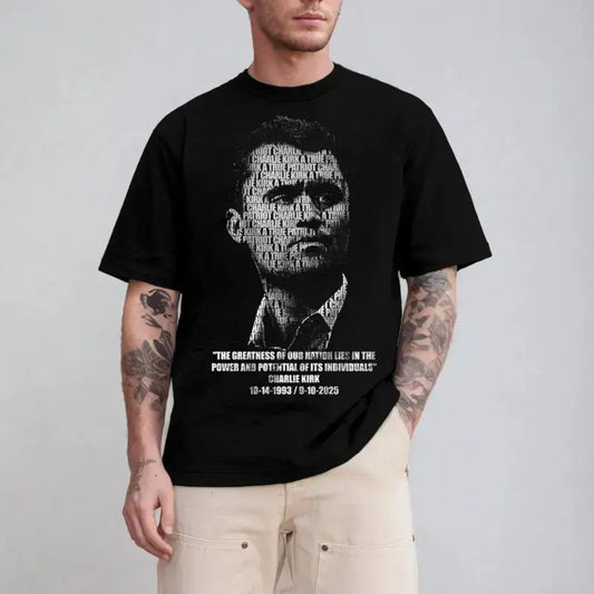"Pray for Charlie Kirk" T-Shirt - Patriotic Faith-Based Tee, Unisex Statement Shirt-Pasimax