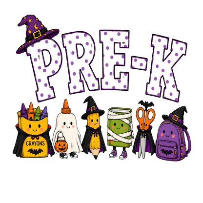Comfort Colors® All Grade Halloween Teacher T-Shirt – Spooky Pencil Graphic Tee, Retro School Classroom Unisex Top & Gift