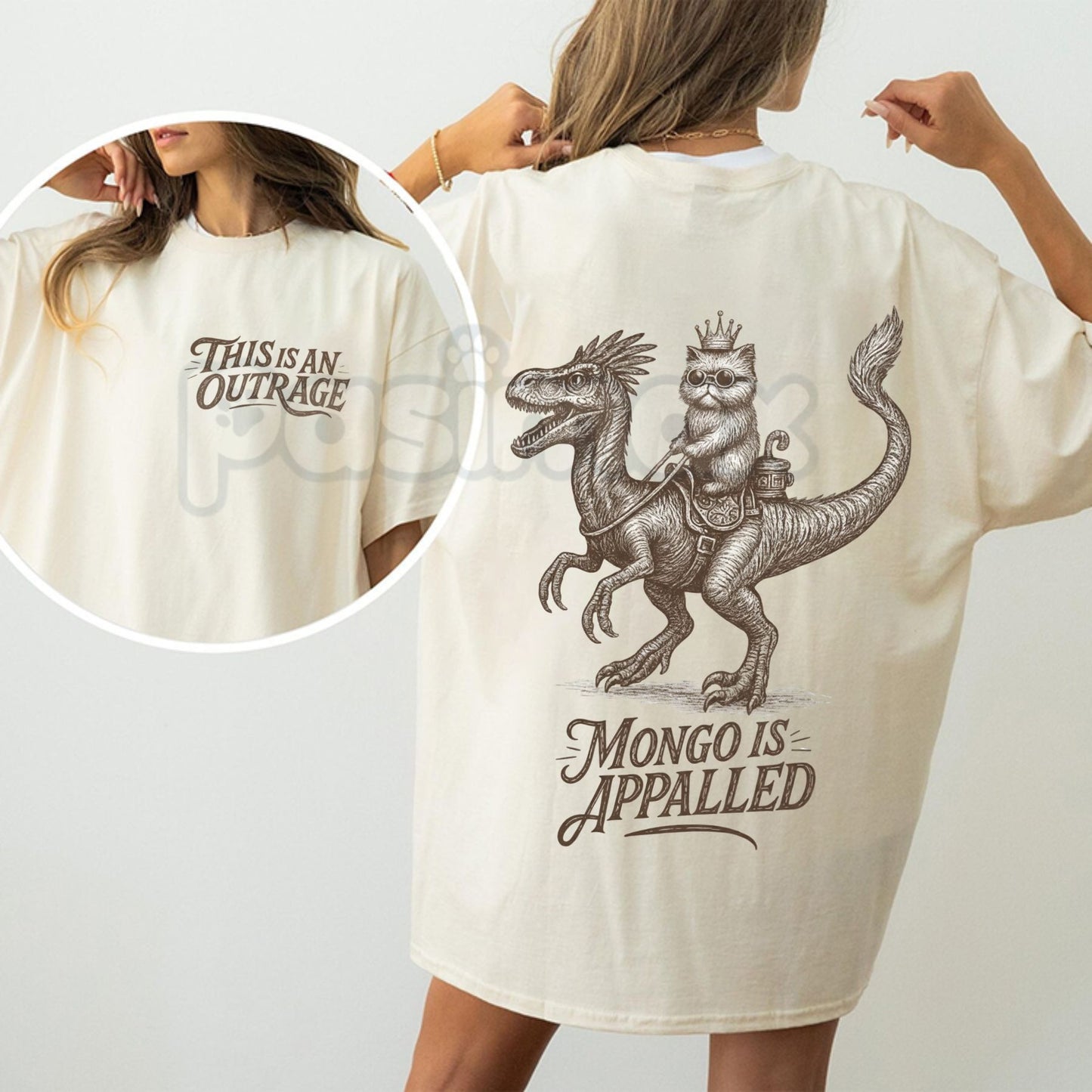 Princess Donut and Mongo T-Shirt - Funny Caddyshack Movie Quote Tee, Classic Comedy Fan Apparel, Niche Cult Film Shirt-Pasimax