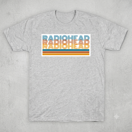 Radiohead Vintage Band T-Shirt – Retro 90s Alternative Rock Indie Music Unisex Graphic Tee-Pasimax
