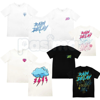 "Rain Delay" Lightning Bolt T-Shirt – Retro Electric Graphic Tee-Pasimax