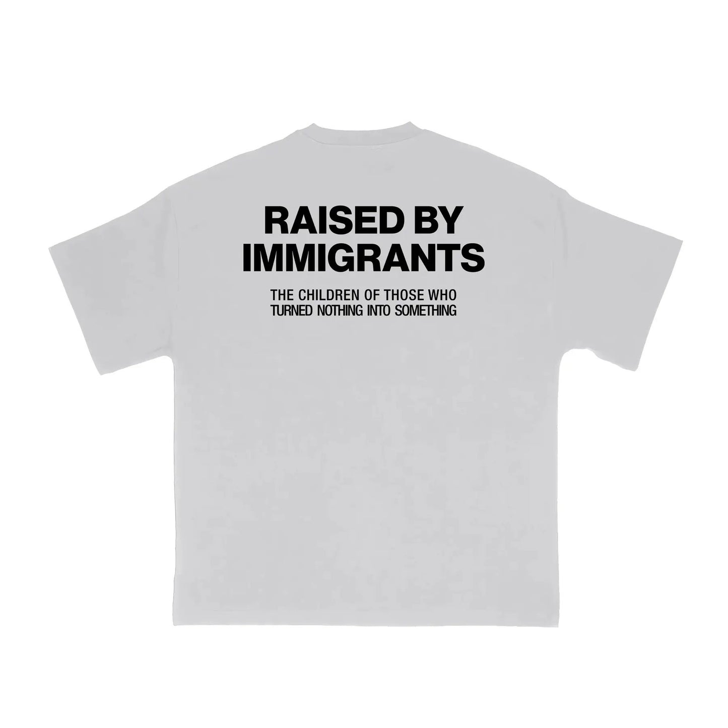 "Raised by Immigrants" Statement Tee - Empowering T-Shirt, Mexican Heritage Apparel-Pasimax