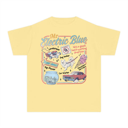 Retro America Band Tee – 2025 Concert Tour Merch, Vintage-Inspired Mr. Electric Blue Shirt, Classic Folk-Rock Fan Apparel-Pasimax