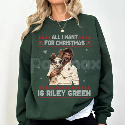 Retro Christmas Wish Sweatshirt | Vintage Holiday Sweater | All I Want For Christmas Crewneck-Pasimax