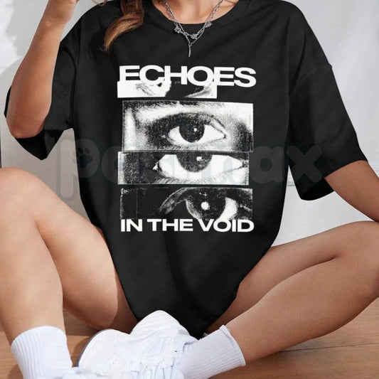 Retro Glitch Art Eye Print Shirt – Vintage Graphic Tees, Cyberpunk Vaporwave Surreal Unisex Cotton T-Shirt-Pasimax