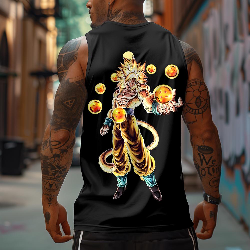 Retro Sunset Tank Top – Unisex Vintage Beach Graphic Tee, Summer Comfort Wear for Men & Women-Pasimax 