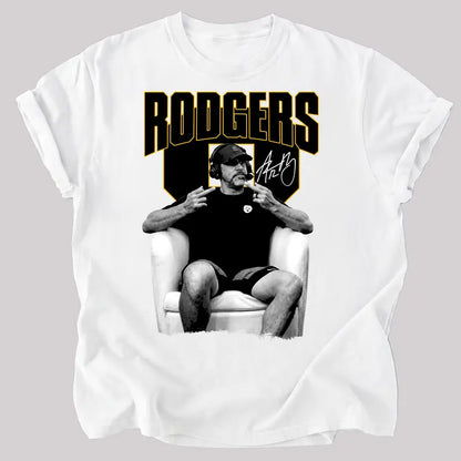 Rodgers Fck Hands Pittsburgh Football T-Shirt – Uncensored Game Day Unisex Cotton Graphic Tee-Pasimax