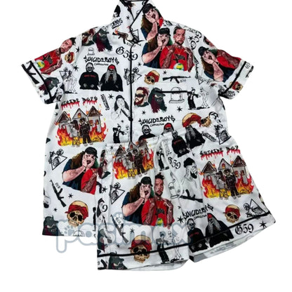 SB Pajama Set - G59 Records Merch - Loungewear & Sleepwear Gift-Pasimax