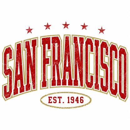 All Team Vintage Football Sweatshirt | Classic Retro Sports Apparel