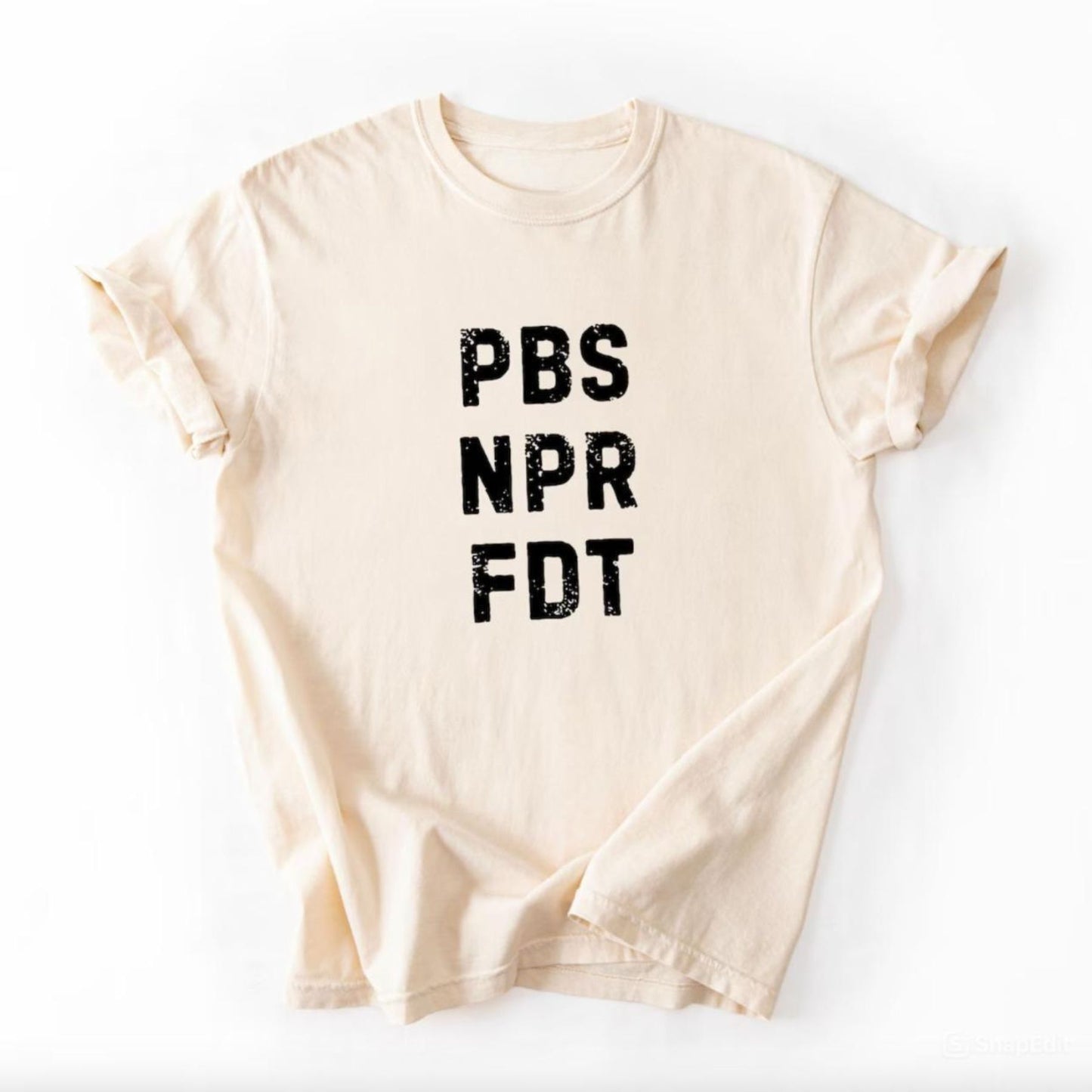 Save PBS Resist T-Shirt – NPR & Public Broadcasting Protest Tee, Support Public Media Shirt, Classic TV Fan Top, Activist Gift-Pasimax