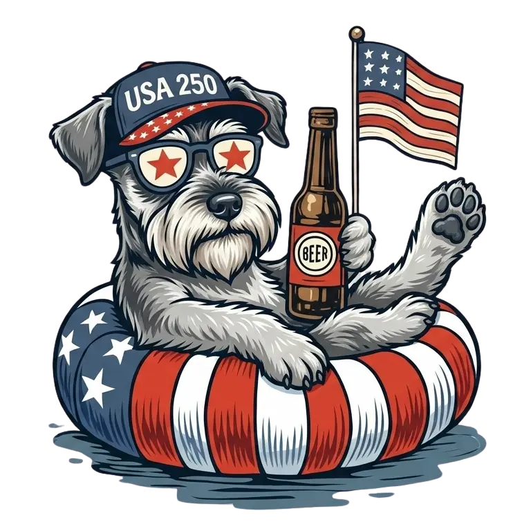 Comfort Colors® 250th Anniversary Dachshund 4th of July T-Shirt – Funny Patriotic Dog Lover Tee, Semiquincentennial USA 1776–2026 Shirt, Wiener Dog Independence Day Gift