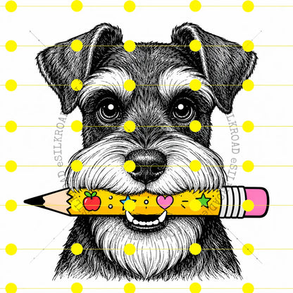 Comfort Colors® Dog Breeds Back-to-School T-Shirt – Retro First Day of School Pet Lover Graphic Tee, Vintage Educator Unisex Top